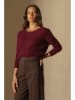 Perfect Cashmere Kaschmir-Pullover "Molly" in Bordeaux