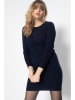 Perfect Cashmere Kaschmir-Kleid "Molli" in Dunkelblau