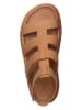 Crocs Sandały "Brooklyn Luxe" w kolorze jasnobrązowym