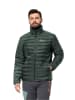 Jack Wolfskin Kurtka puchowa "Pilvi" w kolorze ciemnozielonym