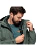 Jack Wolfskin Kurtka puchowa "Pilvi" w kolorze ciemnozielonym