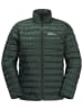 Jack Wolfskin Kurtka puchowa "Pilvi" w kolorze ciemnozielonym