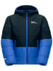 Jack Wolfskin Doorgestikte jas "Two Hills" donkerblauw/blauw