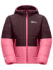 Jack Wolfskin Doorgestikte jas "Two Hills" rood/roze