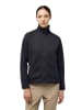 Jack Wolfskin Fleecejacke "Kaminfeuer" in Schwarz