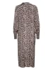Kaffe Kleid in Schwarz/ Hellbraun/ Beige
