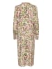 Kaffe Kleid in Rosa/ Grün