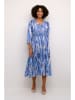 Kaffe Kleid in Blau