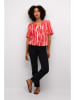 Kaffe Bluse in Rot/ Orange