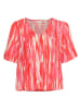 Kaffe Bluse in Rot/ Orange