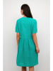 Cream Jurk turquoise