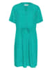 Cream Jurk turquoise