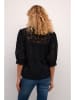 Cream Bluse in Schwarz