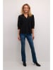 Cream Bluse in Schwarz