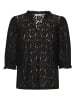 Cream Bluse in Schwarz