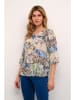 Cream Blouse beige/lichtblauw