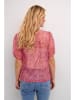 Cream Bluse in Pink/ Rot