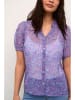 Cream Blouse paars