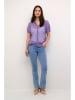 Cream Blouse paars