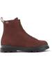Camper Leder-Boots in Rot