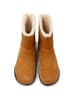 Camper Leder-Winterboots in Hellbraun