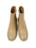 Camper Leren enkellaarzen beige