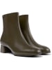 Camper Leder-Stiefeletten in Khaki