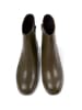 Camper Leder-Stiefeletten in Khaki