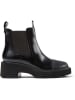 Camper Leren chelseaboots zwart