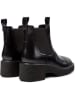 Camper Leder-Chelsea-Boots in Schwarz
