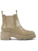 Camper Leren chelseaboots beige