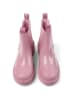 Camper Leder-Chelsea-Boots in Rosa