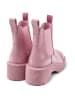 Camper Leder-Chelsea-Boots in Rosa