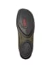 Camper Leren chelseaboots kaki