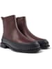 Camper Leder-Boots in Rot