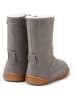 Camper Leder-Boots in Grau