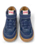 Camper Leder-Boots in Dunkelblau