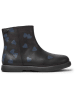 Camper Leder-Boots in Schwarz