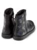 Camper Leder-Boots in Schwarz