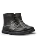 Camper Leder-Boots in Schwarz