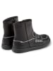 Camper Leder-Boots in Schwarz