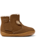 Camper Leder-Winterboots in Braun