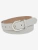 More & More Leren riem lichtgrijs