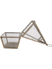 Clayre & Eef Laterne in Hellbraun - (B)19 x (H)45 x (T)19 cm