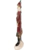 Clayre & Eef Dekofigur ''Weihnachtsmann'' in Rot/ Grün - (B)9 x (H)23 x (T)4 cm