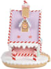 Clayre & Eef Decoratief figuur ''Huis'' meerkleurig - (B)16 x (H)15 x (D)13 cm