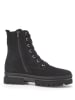 Gabor Leder-Boots in Schwarz