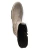 Gabor Leder-Stiefeletten in Beige