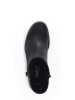 Gabor Leder-Stiefeletten in Schwarz
