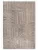 Elle Decoration Hoogpolig tapijt "Chappe" beige